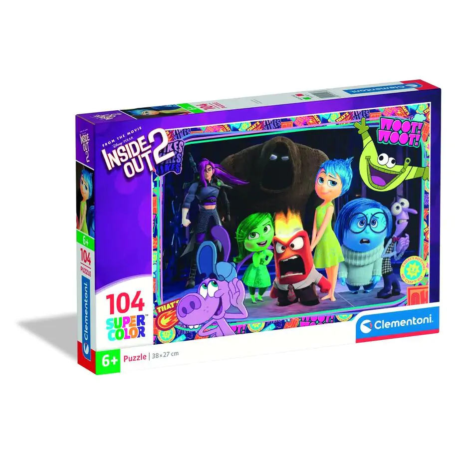 Disney Pixar Inside Out 2 Puzzle 104St Produktfoto