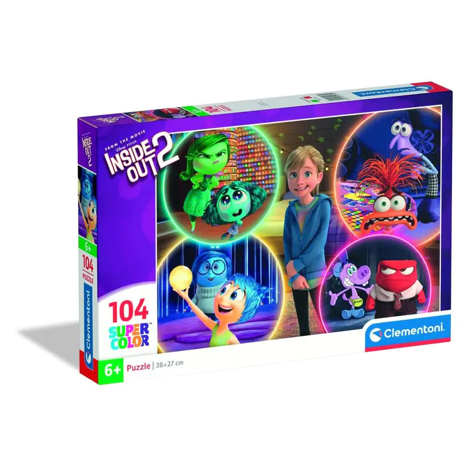 Disney Pixar Inside Out 2 Puzzle 104St Produktfoto