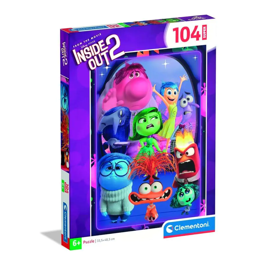 Disney Pixar Inside Out 2 super Puzzle 104St Produktfoto