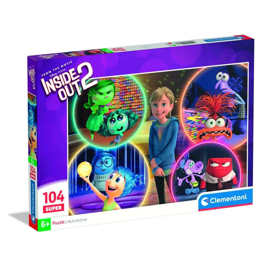 Disney Pixar Inside Out 2 super Puzzle 104St Produktfoto