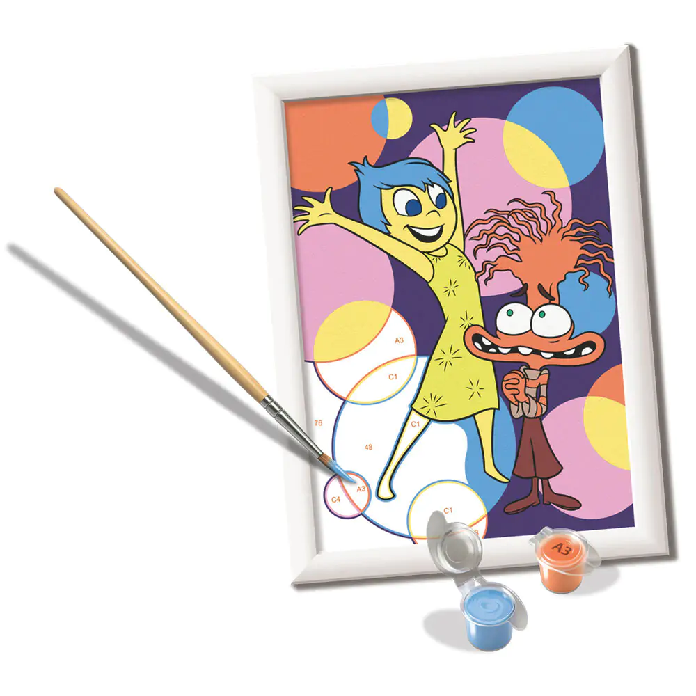 Disney Pixar Inside Out CreArt Malen nach Zahlen Set Produktfoto