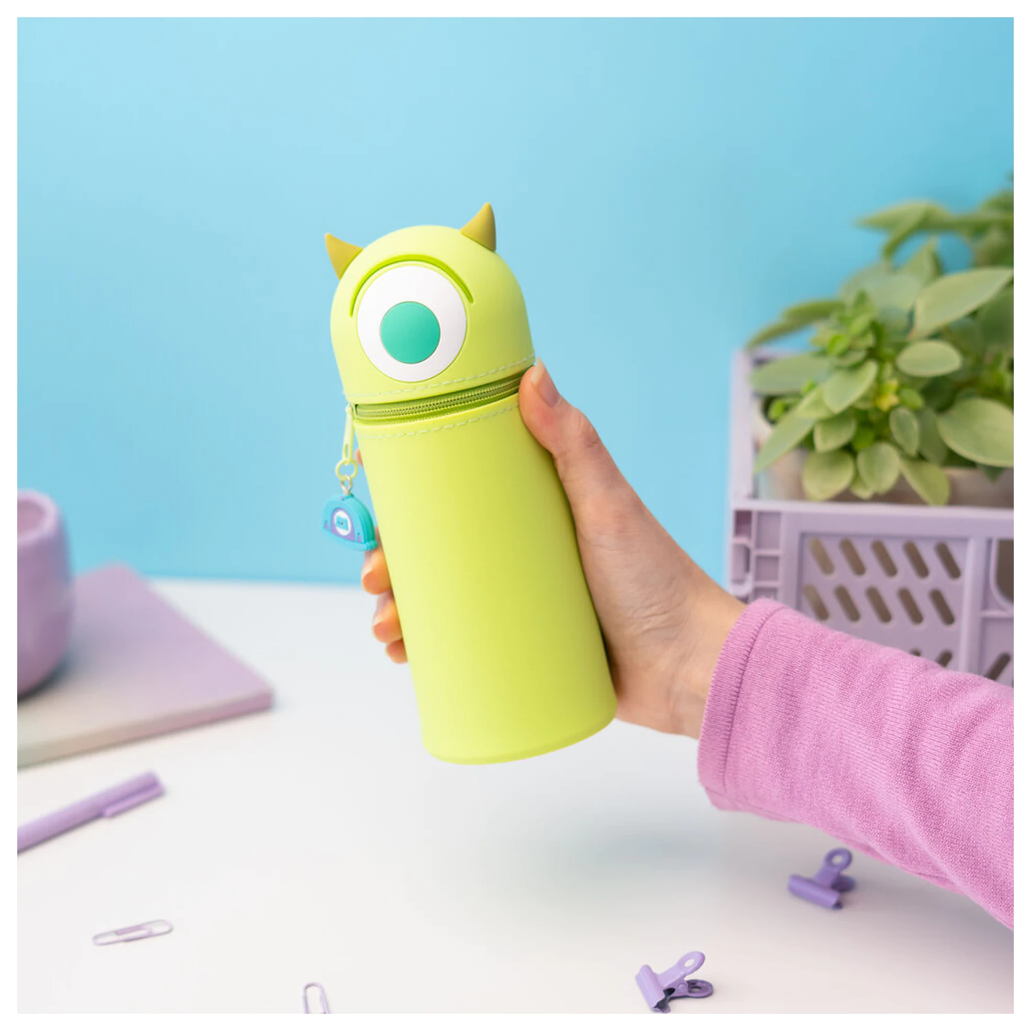 Disney Pixar Monstruos S.A Mike Wazowski 3D Federmappe Produktfoto