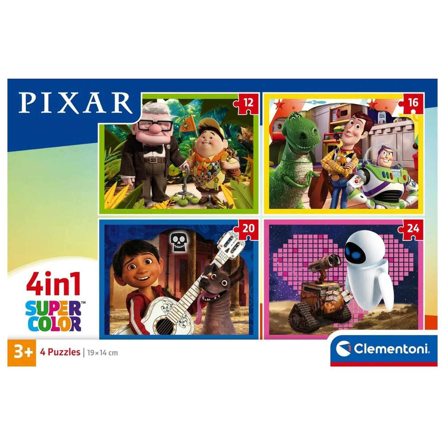 Disney Pixar Puzzle 12-16-20-24 Teile Produktfoto