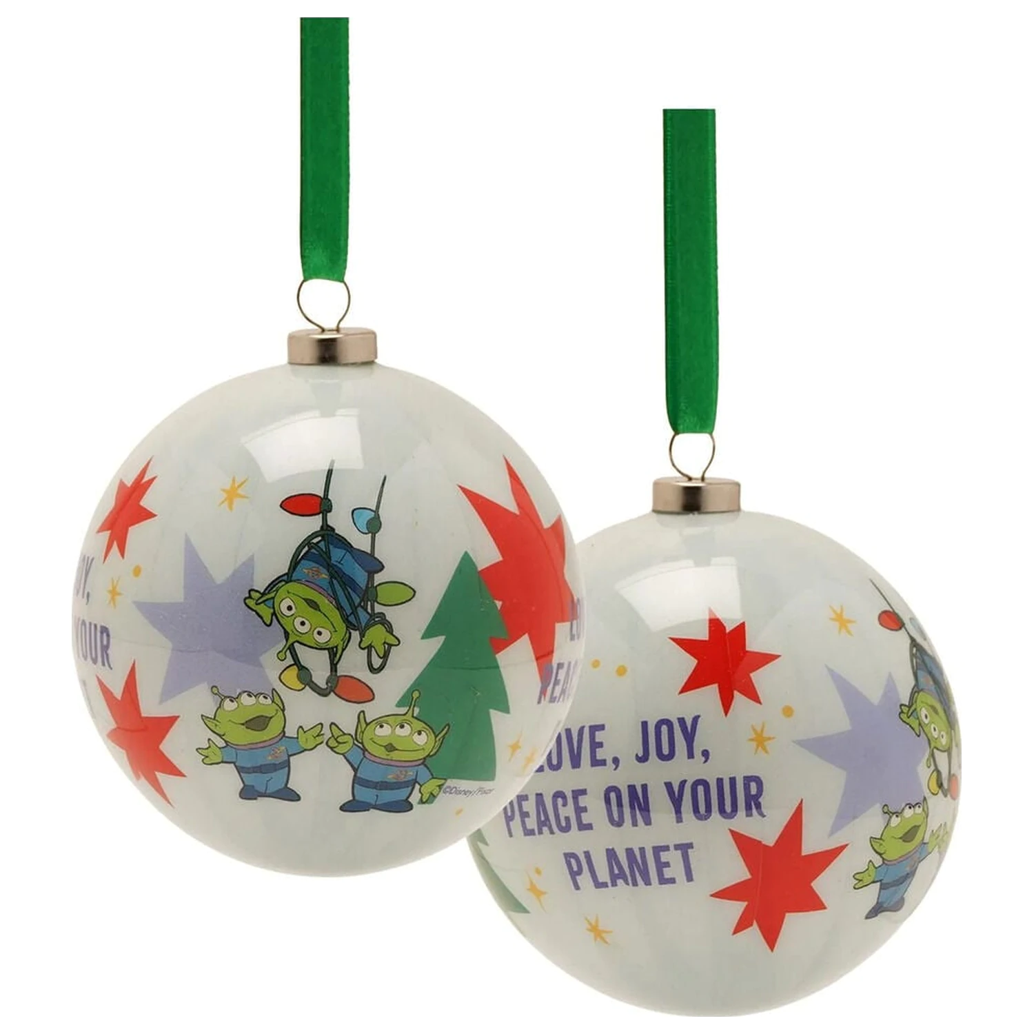 Disney Pixar Toy Story Set aus 4 Weihnachtskugeln Produktfoto