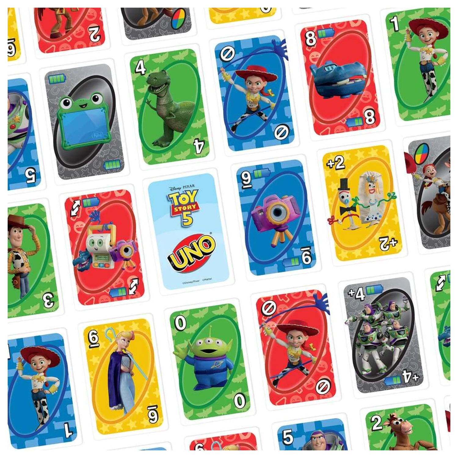 Disney Pixar Toy Story 5 UNO Kartenspiel Produktfoto