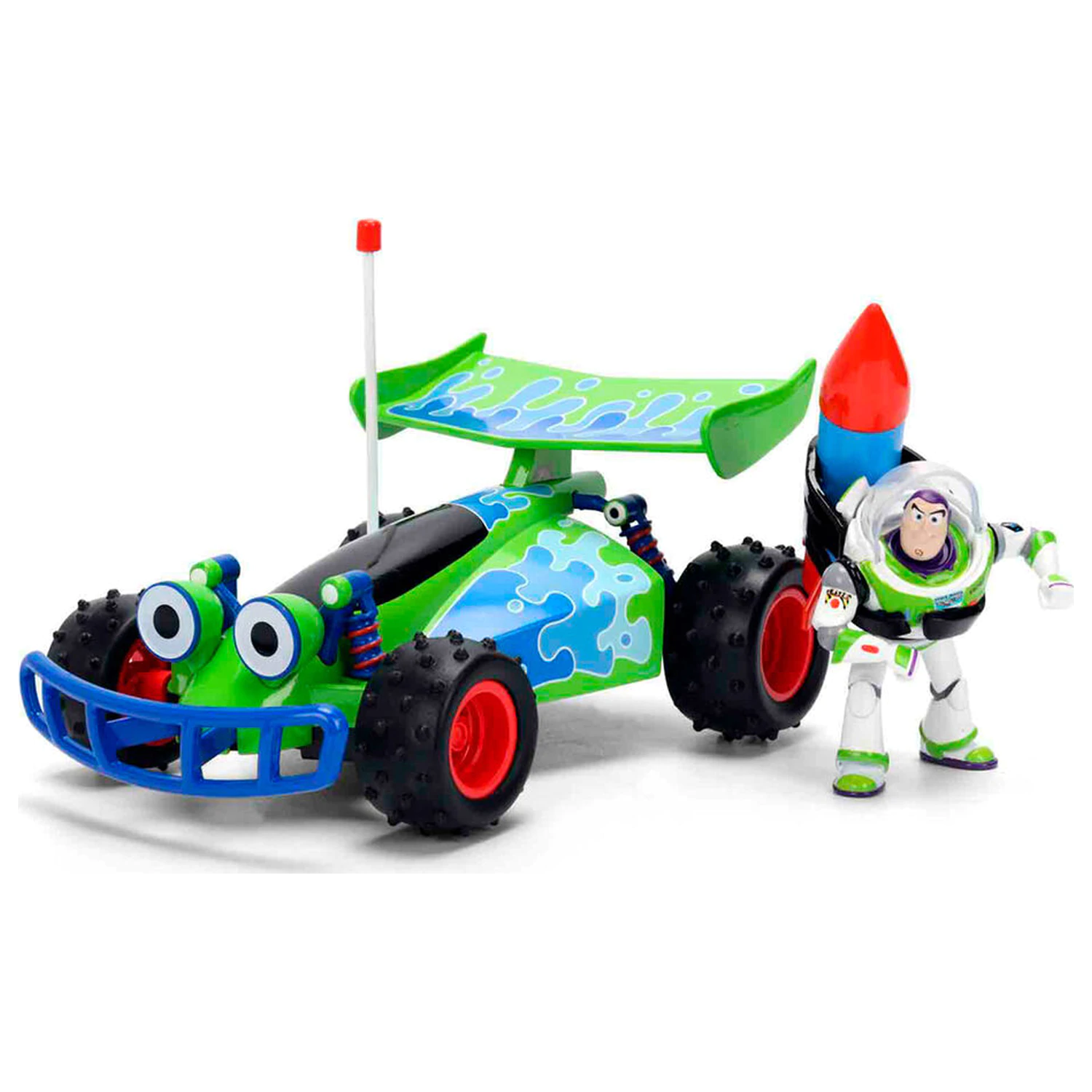 Disney Pixar Toy Story Buzz Lightyear Turbo Bugg Funkgesteuertes Auto Produktfoto