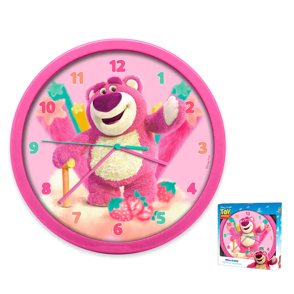 Disney Pixar Toy Story Lotso Wanduhr Produktfoto
