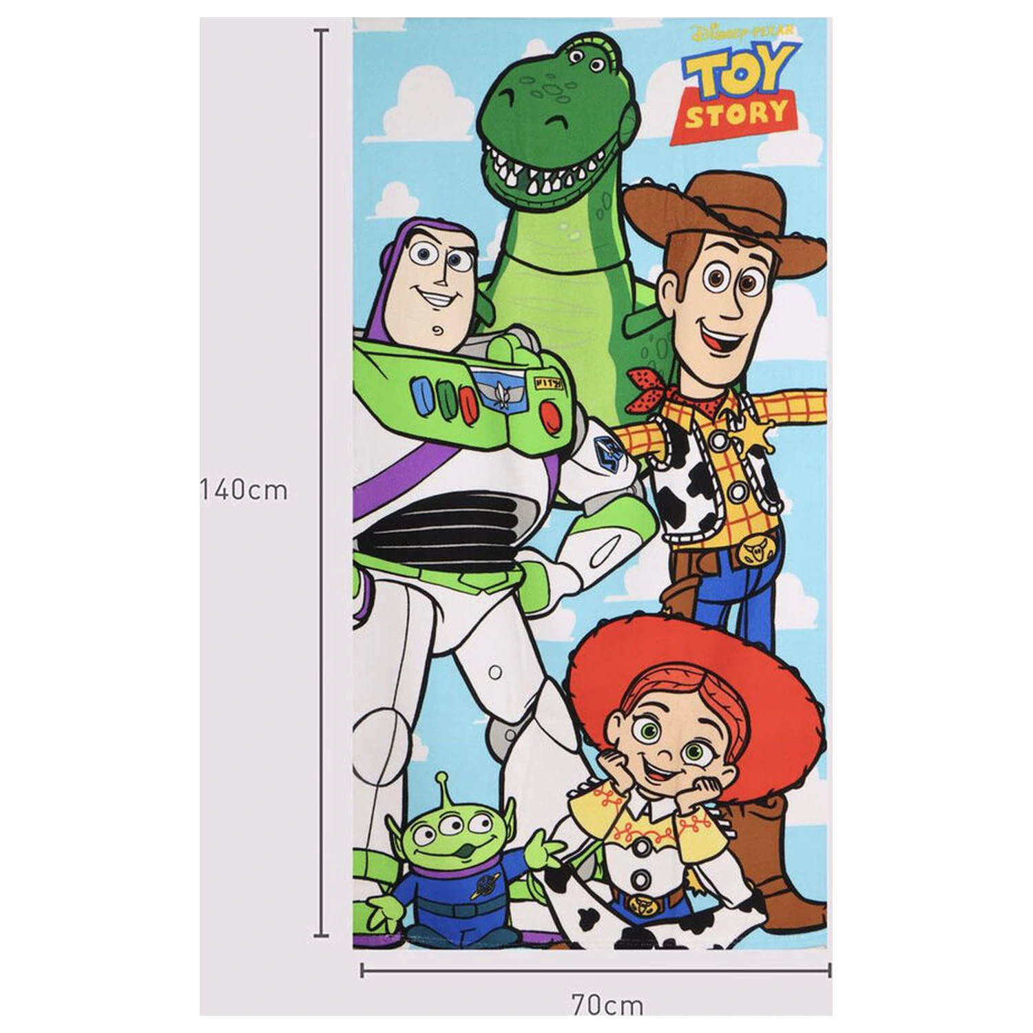 Disney Pixar Toy Story Mikrofaser Strandtuch Produktfoto