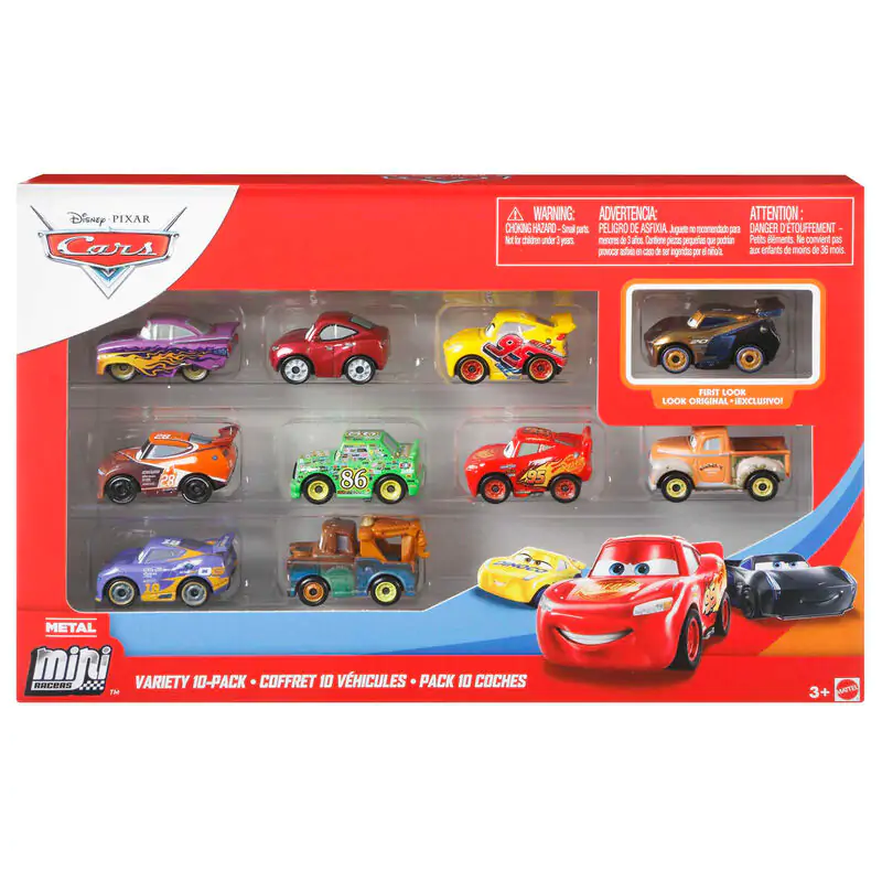 Disney Pixar Cars 10-er Set Fahrzeugen termékfotó
