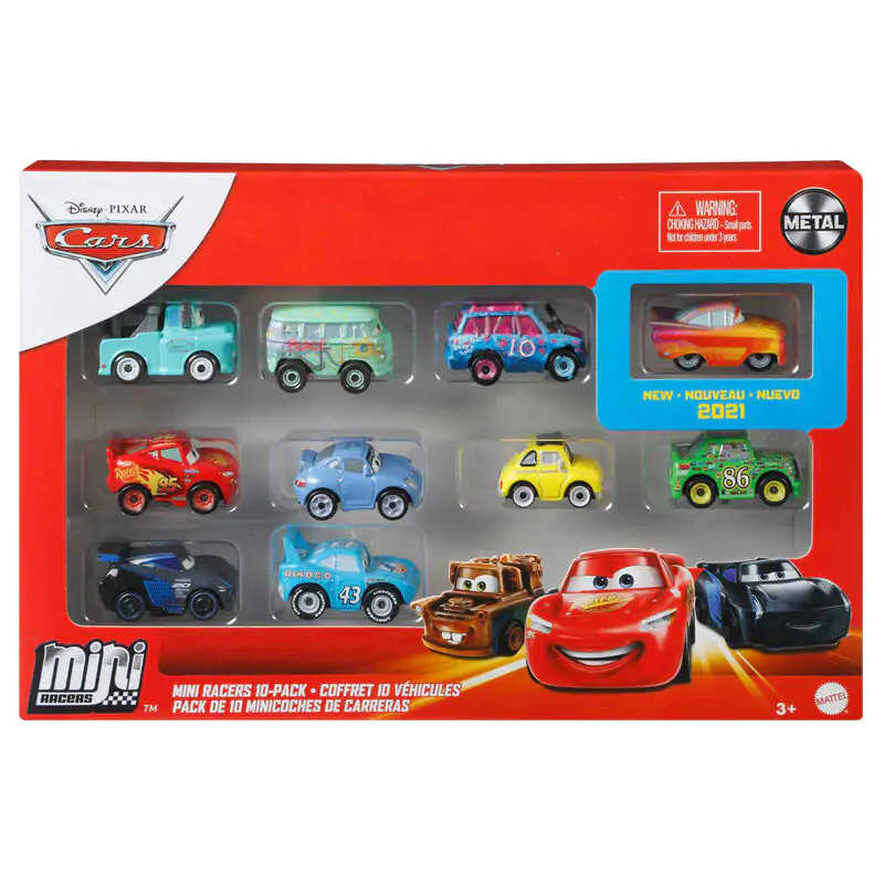 Disney Pixar Cars 10-er Set Fahrzeugen termékfotó