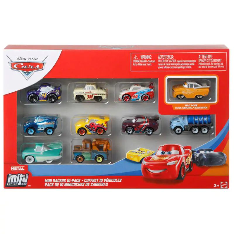 Disney Pixar Cars 10-er Set Fahrzeugen termékfotó