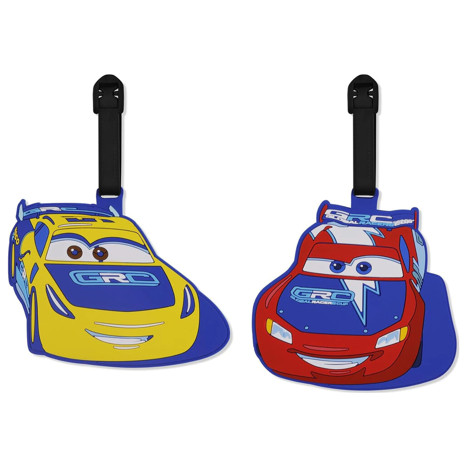 Disney Pixar Cars 2er-Set Gepäckanhänger Produktfoto
