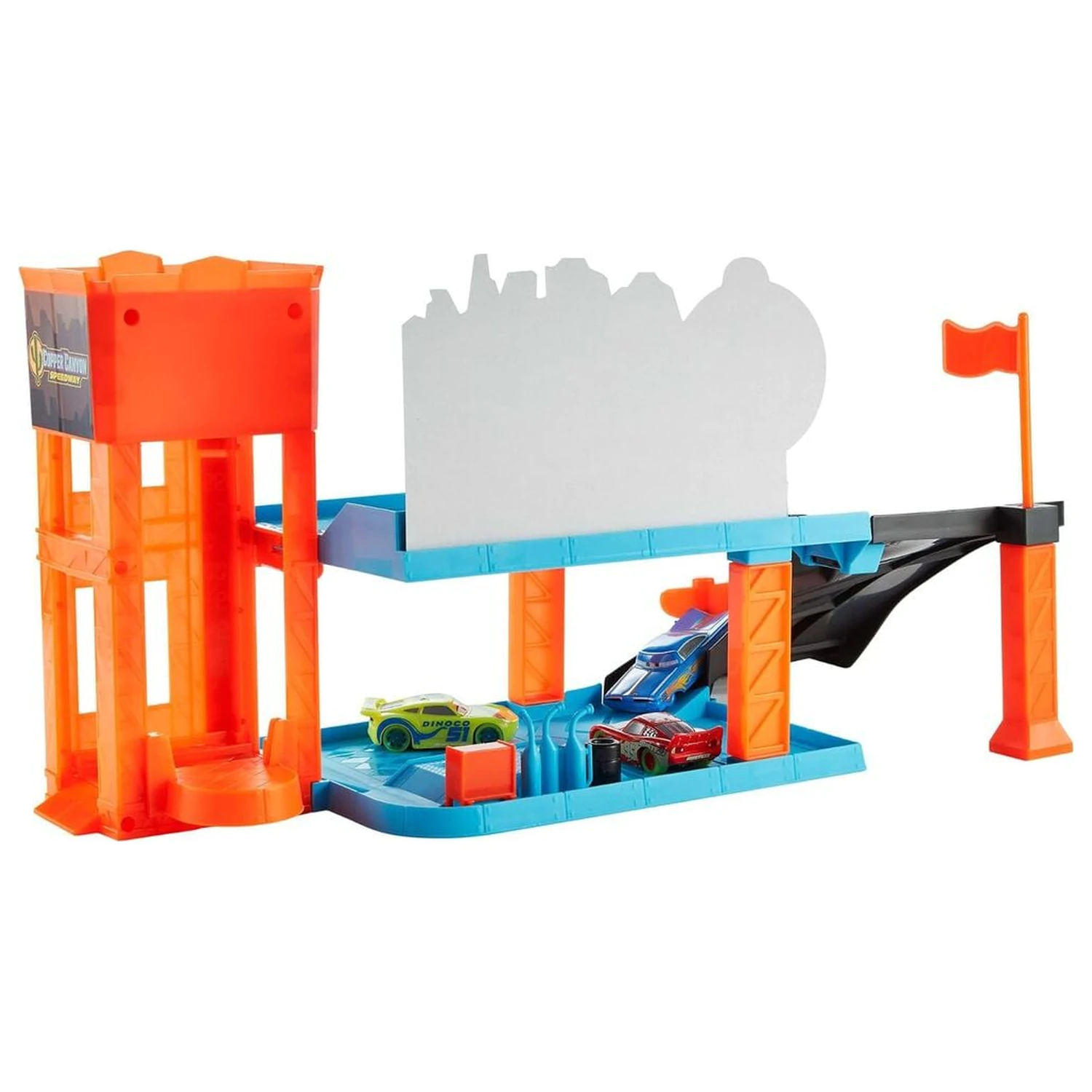 Disney Pixar Cars Copper Canyon Glow Werkstatt Playset Produktfoto