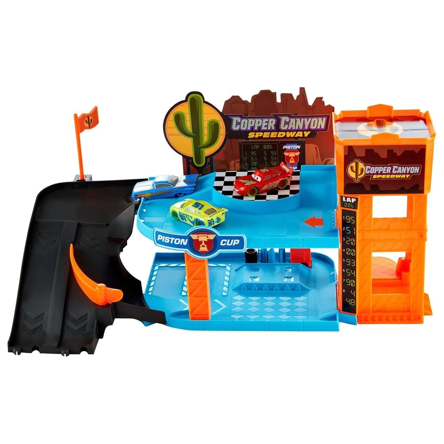 Disney Pixar Cars Copper Canyon Glow Werkstatt Playset Produktfoto