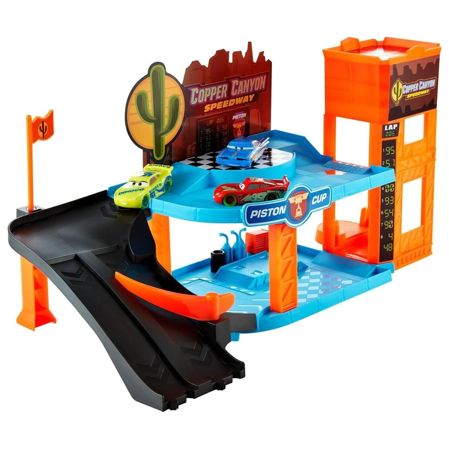 Disney Pixar Cars Copper Canyon Glow Werkstatt Playset Produktfoto