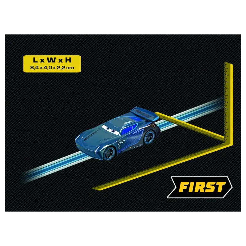 Disney Pixar Cars Jackson Storm Spielzeugauto Produktfoto