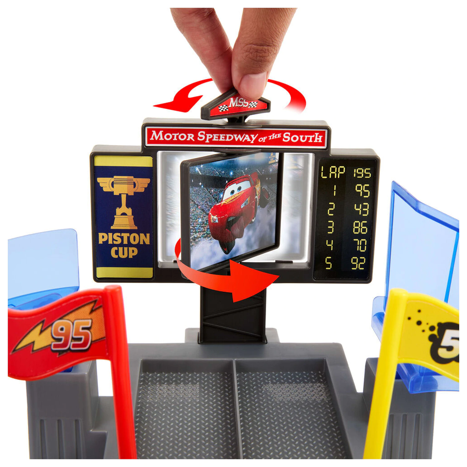 Disney Pixar Cars Piston Cup Stunting Speedway Spielset Produktfoto