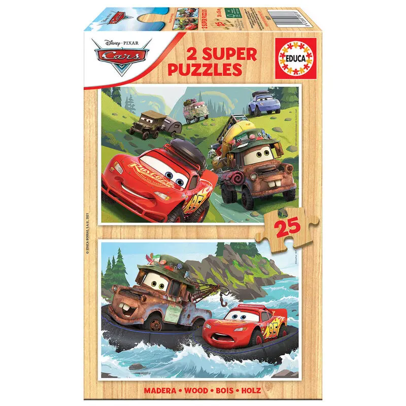 Disney Pixar Cars Puzzle 2x25St Produktfoto