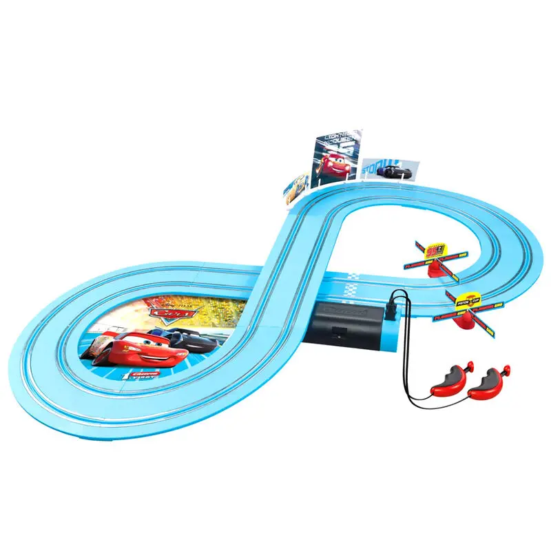 Disney Pixar Cars Rayo & Storm Rennstrecke Produktfoto