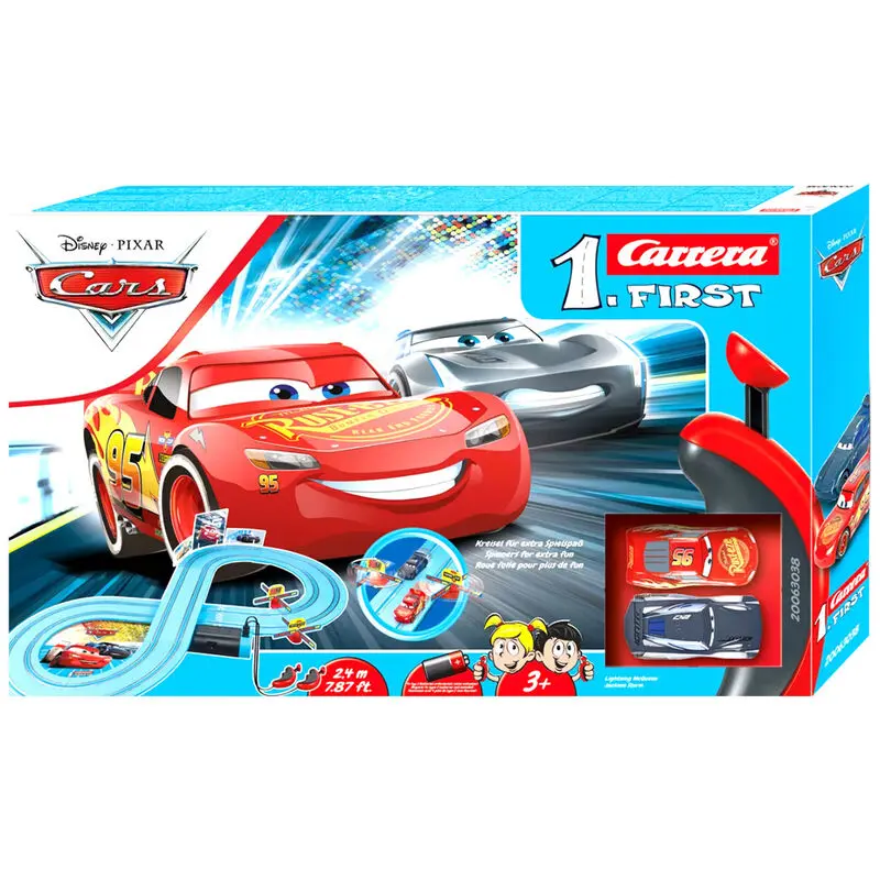 Disney Pixar Cars Rayo & Storm Rennstrecke Produktfoto