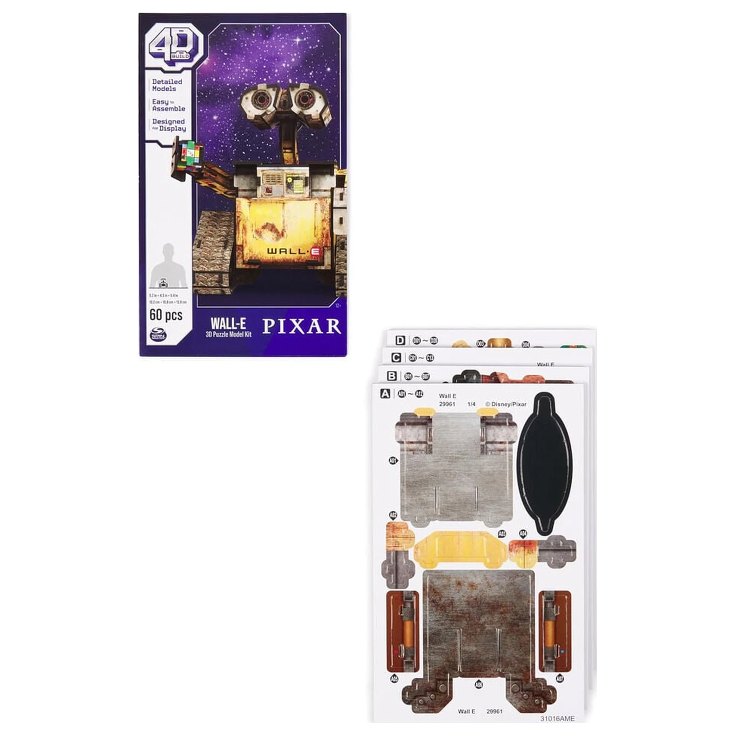 Disney Pixar Wall-E 3D-Puzzle (60 Teile) Produktfoto