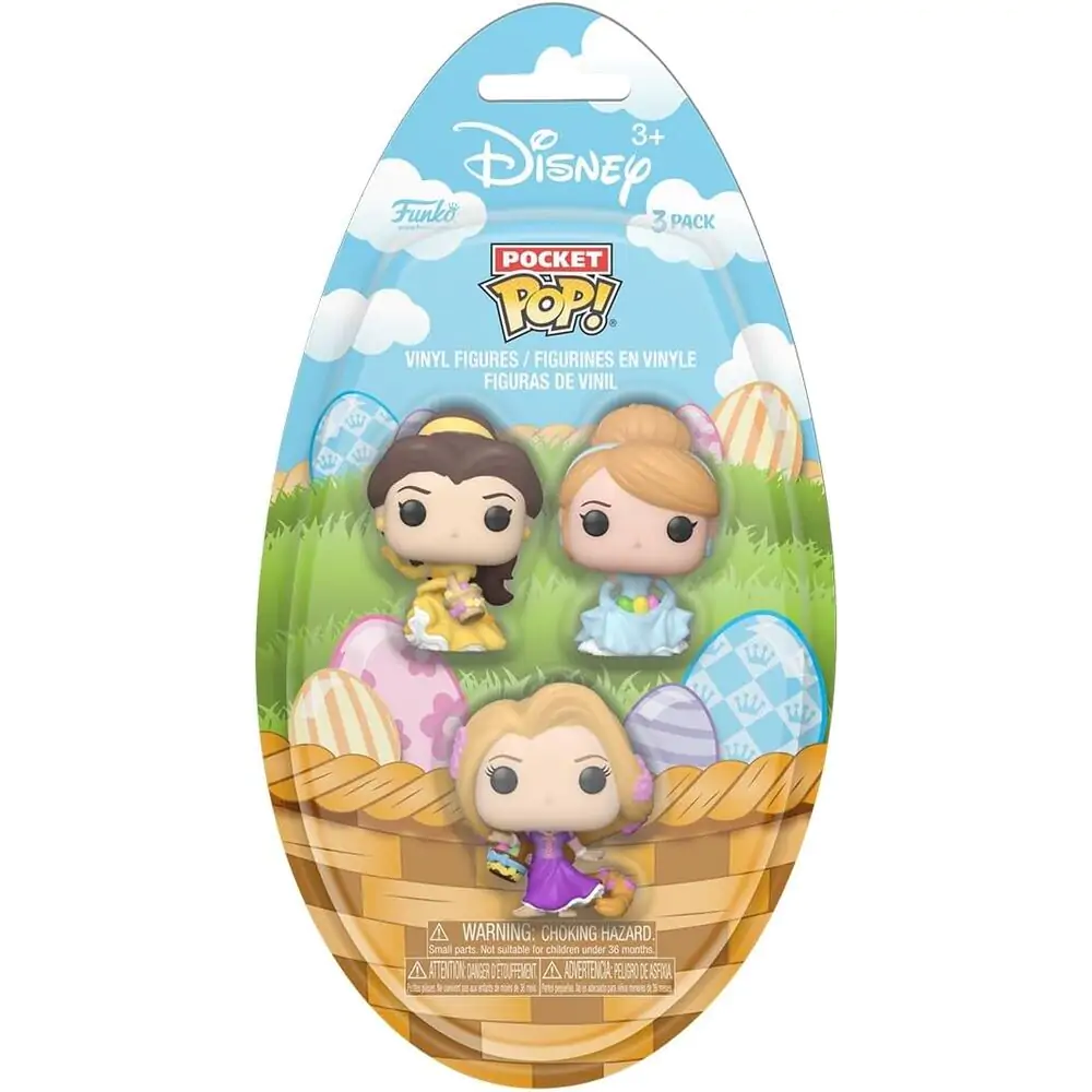 Disney Pocket Funko POP! Vinyl Figuren 3er-Pack Egg Princess 4 cm Produktfoto