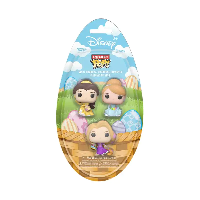 Disney Pocket Funko POP! Vinyl Figuren 3er-Pack Egg Princess 4 cm Produktfoto