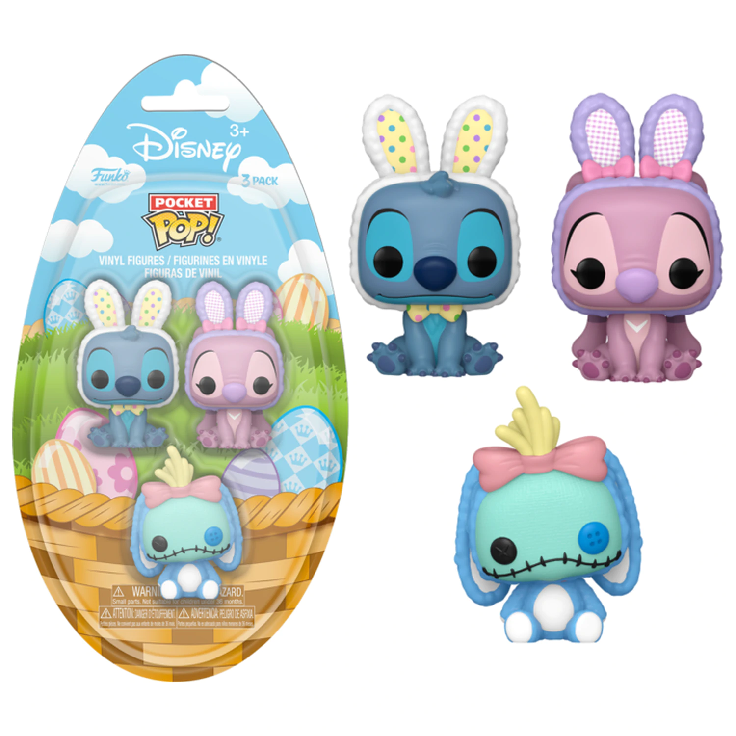 DISNEY Taschen Funko POP! Lilo & Stitch (3 Stück) Produktfoto
