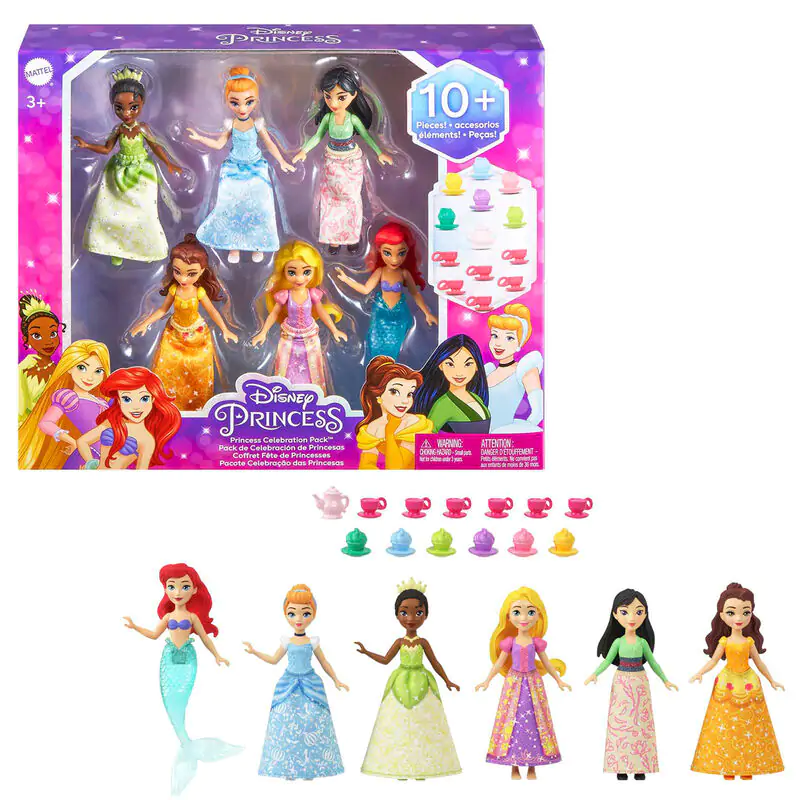 Disney Princess Celebration Puppes Set Produktfoto
