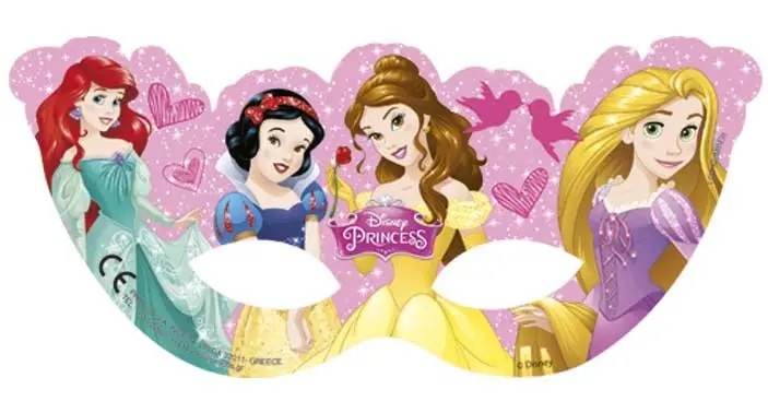 Disney Princess Dreaming, Princess Masken, 6-teiliges Gesichtsmasken Set Produktfoto