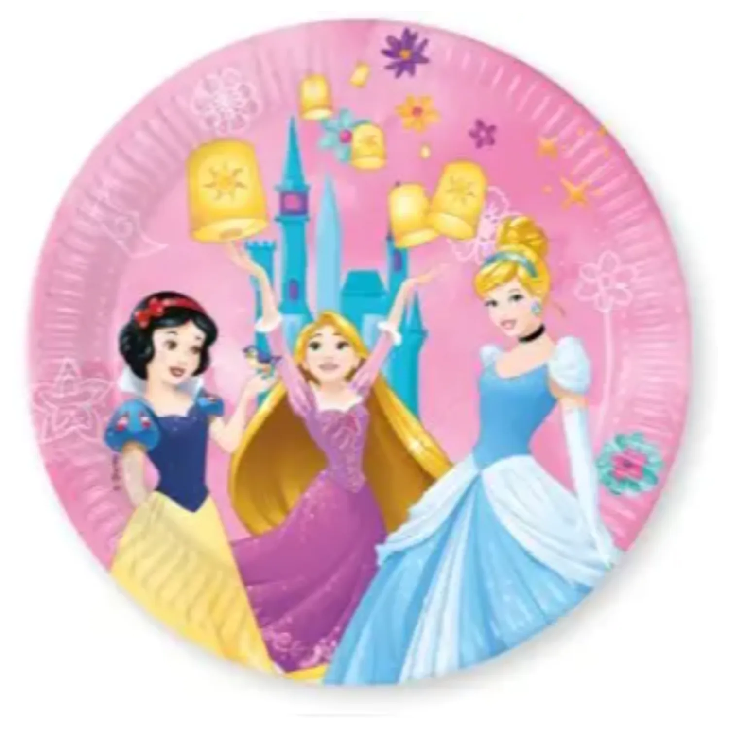 Disney Princess Live your Story, Disney Princess Pappteller 8 Stück 23 cm FSC Produktfoto