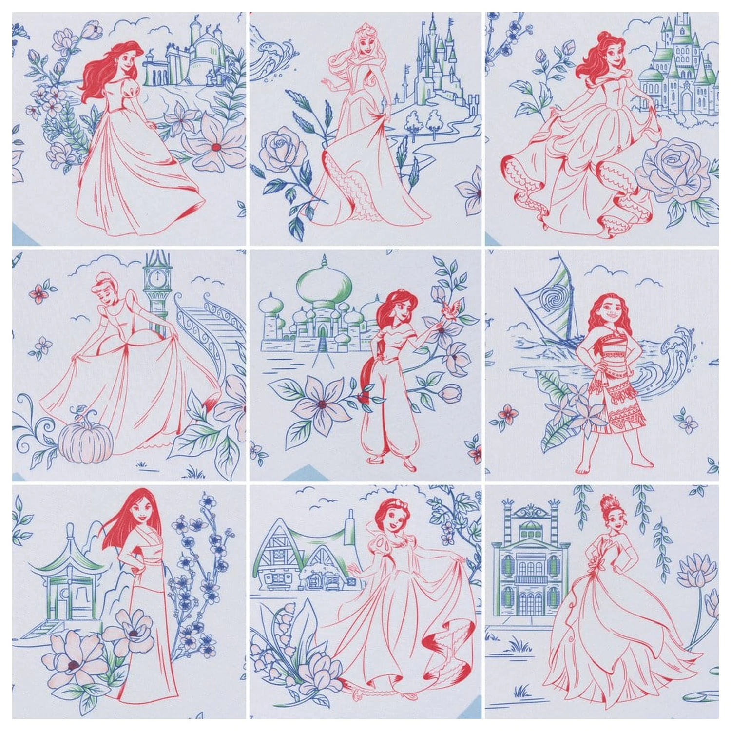 Disney Princess Mahjong Sammlerset 81 cm Produktfoto