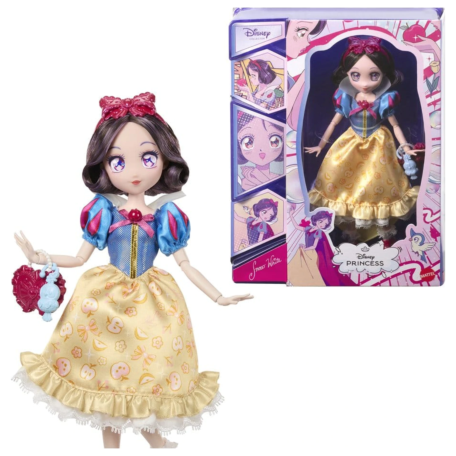 Disney Princess Puppe Manga Snow White 22 cm Produktfoto