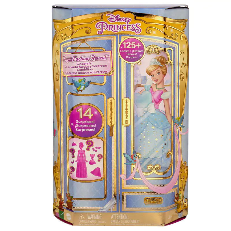 Disney Princess Royal Fashion Reveal Cinderella Puppe Produktfoto