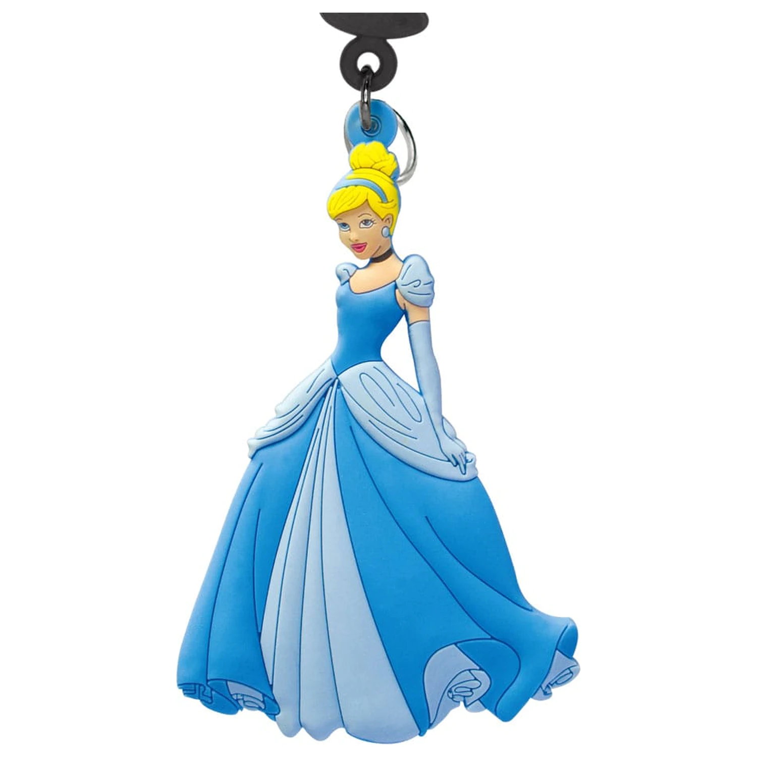 Disney Princess Soft Touch PVC Taschenclip Cinderella Produktfoto