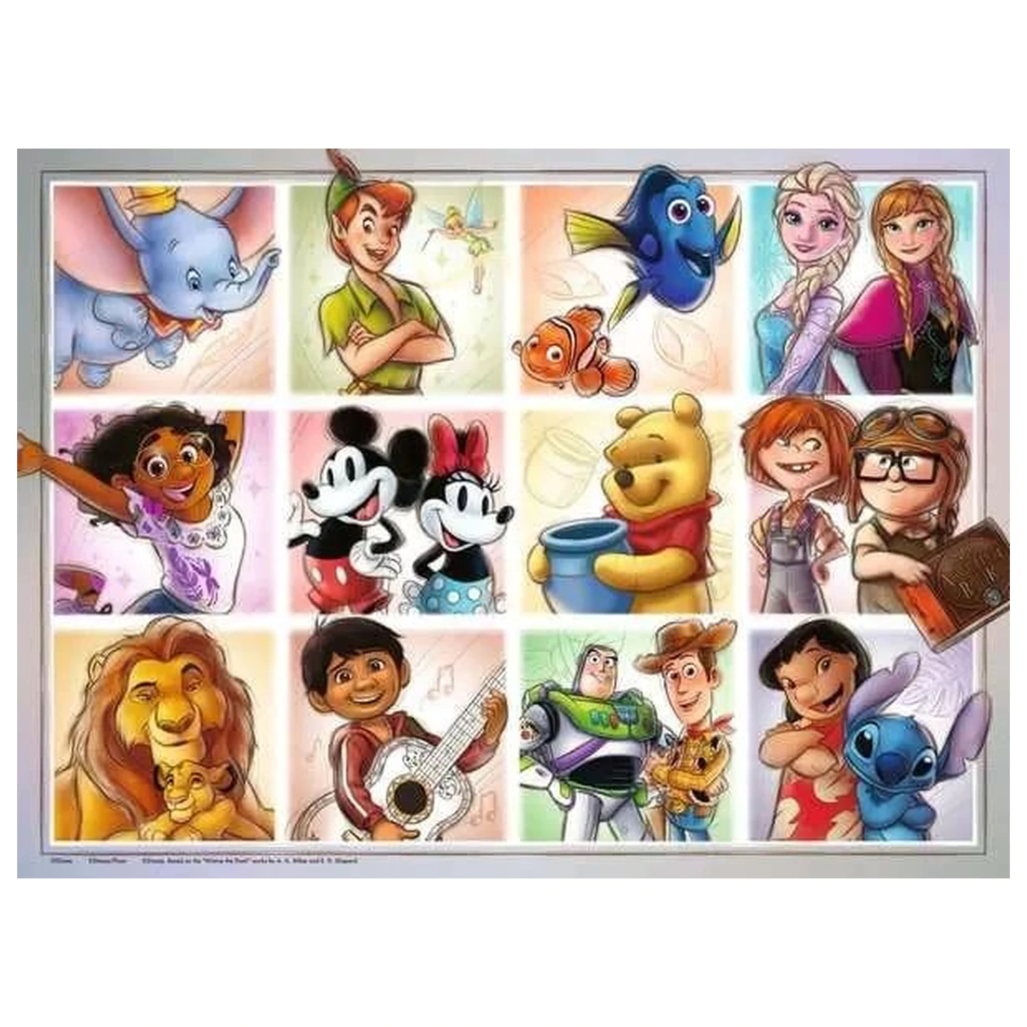 DISNEY Puzzle XXL (100 Teile) Produktfoto