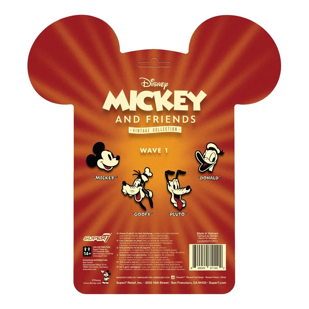 Disney ReAction Actionfigur Vintage Collection Wave 1 - Goofy 10 cm Produktfoto