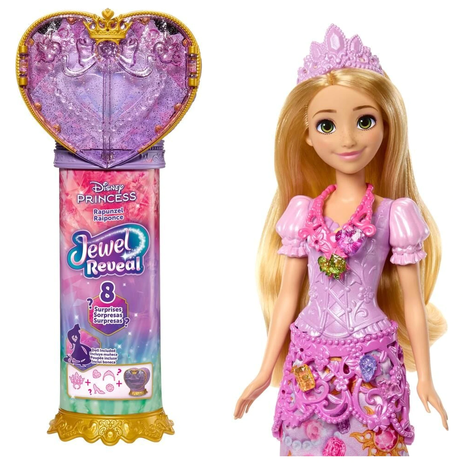 Disney Reveal Rapunzel Puppe Produktfoto