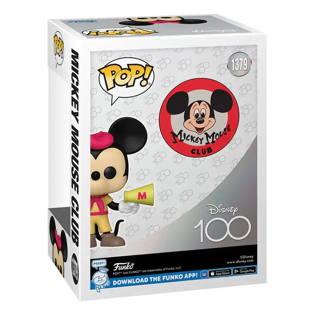 Disney's 100th Anniversary POP! Disney Vinyl Figur Mickey Mouse Club - Mickey 9 cm termékfotó