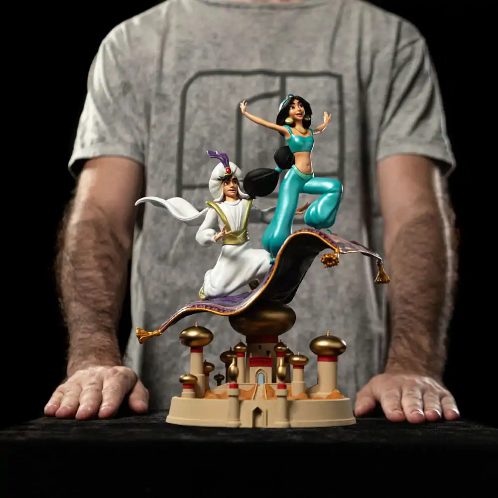 Disney Art Scale Statue 1/10 Aladdin and Yasmine 30 cm termékfotó