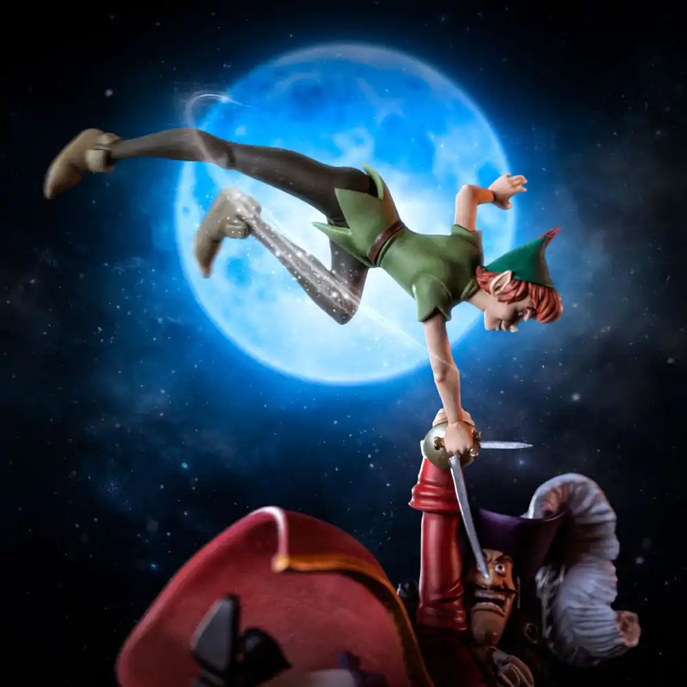 Disney Art Scale Statue 1/10 Peter Pan vs Hook 40 cm Produktfoto
