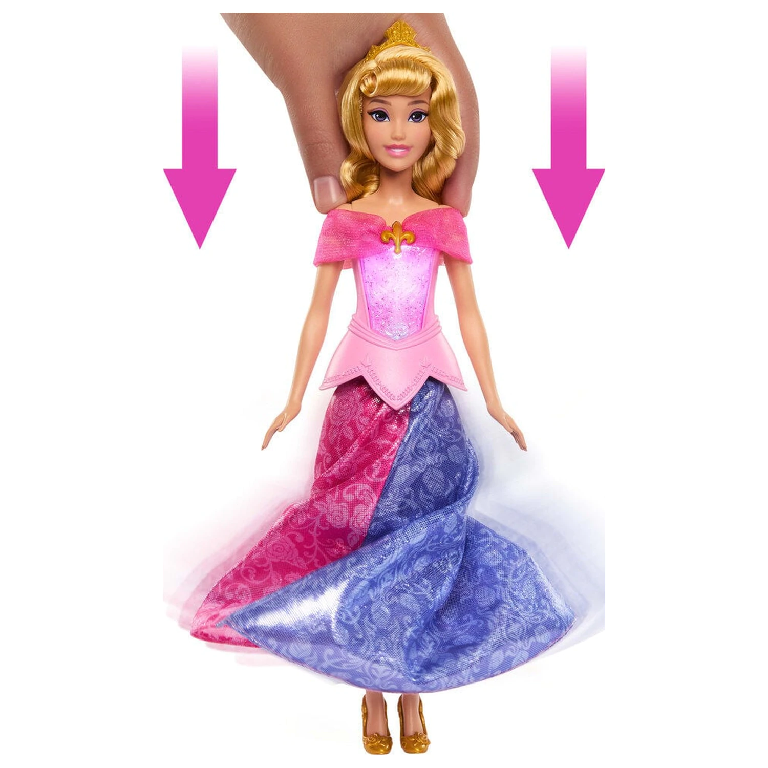 Disney Sleeping Beauty Aurora Puppe Produktfoto