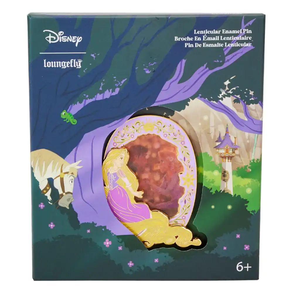 Disney by Loungefly Sliding Enamel Pin Ansteck-Pin Princess Rapunzel Limited Edition 8 cm termékfotó