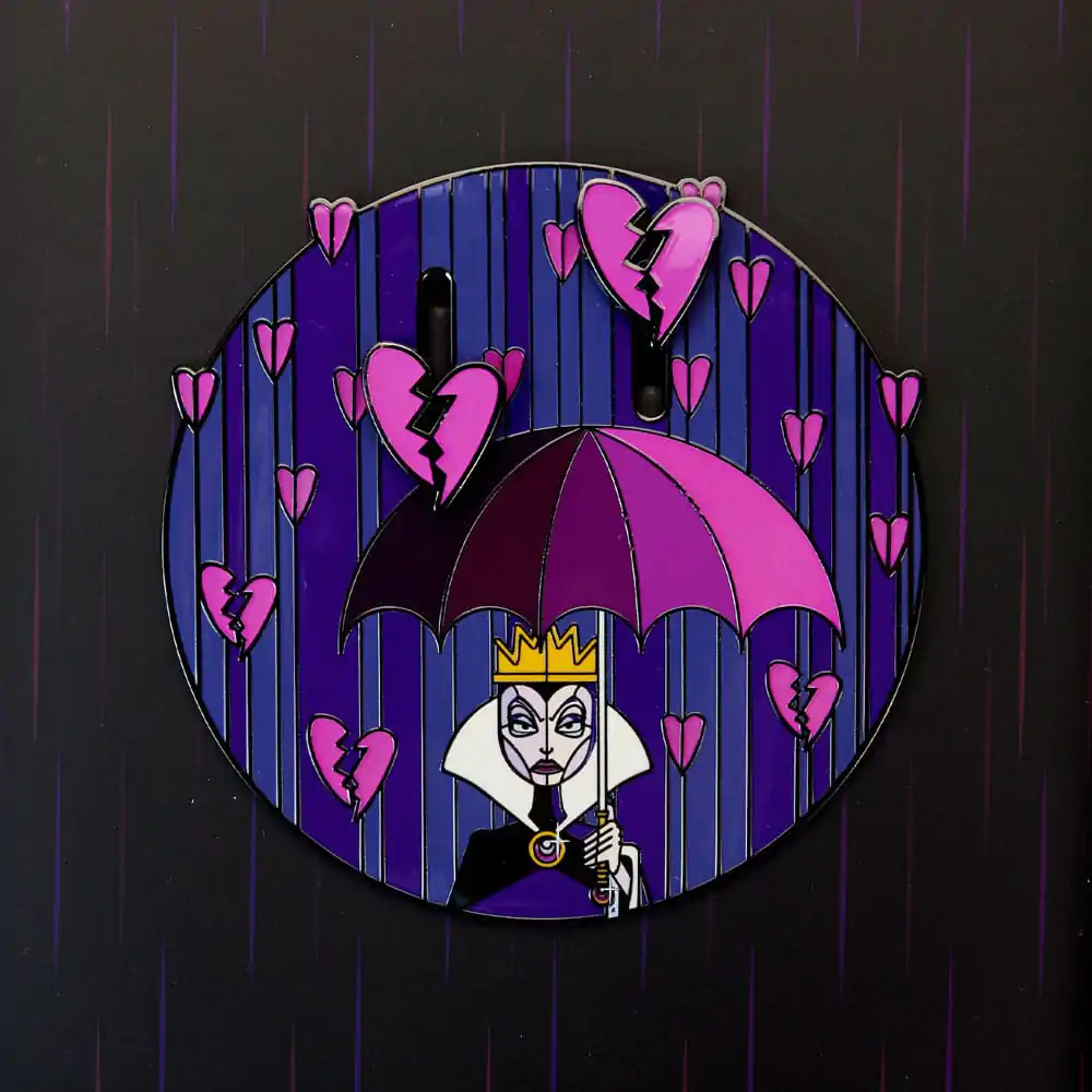 Disney by Loungefly Sliding Enamel Pin Ansteck-Pin Villains Curse your hearts Limited Edition 8 cm Produktfoto
