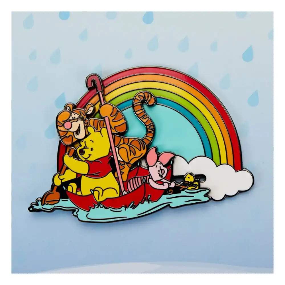 Disney by Loungefly Sliding Enamel Pin Ansteck-Pin Winnie the Pooh Rainy Day Limited Edition 8 cm termékfotó