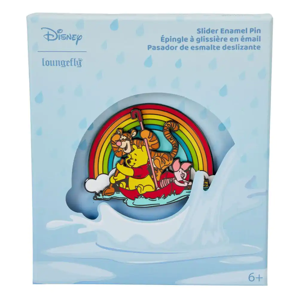 Disney by Loungefly Sliding Enamel Pin Ansteck-Pin Winnie the Pooh Rainy Day Limited Edition 8 cm termékfotó