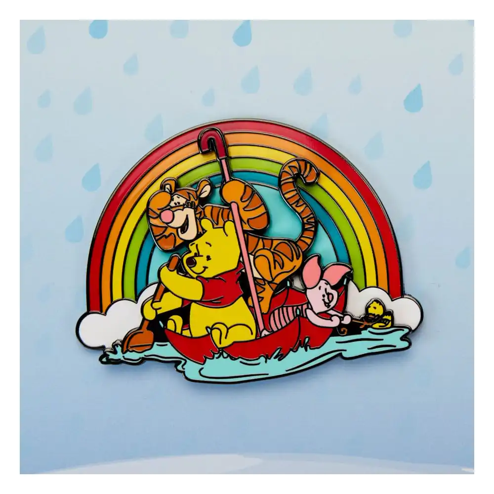 Disney by Loungefly Sliding Enamel Pin Ansteck-Pin Winnie the Pooh Rainy Day Limited Edition 8 cm termékfotó