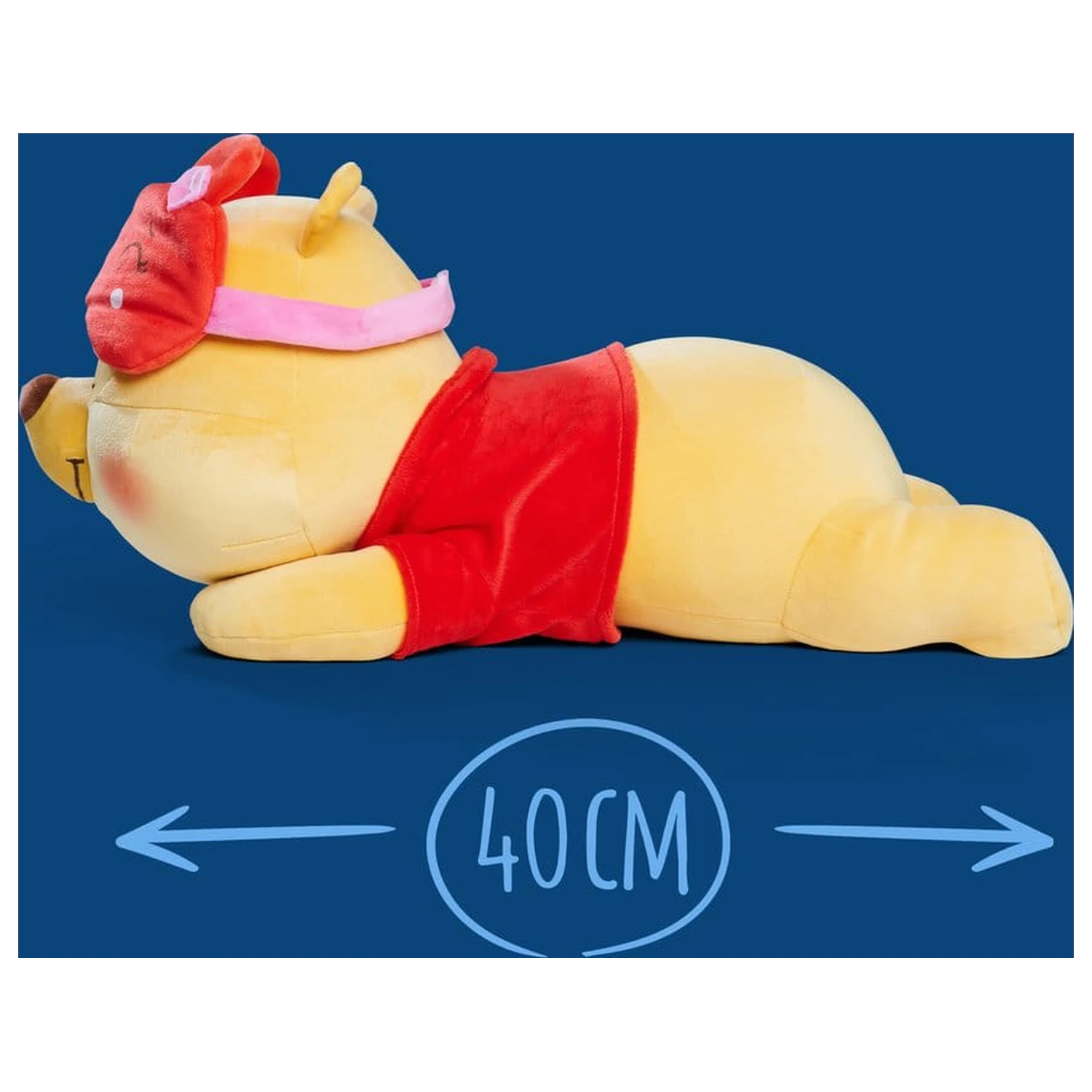 Disney Snuglets Wellbeing Schwerer Plüsch Figur Winnie the Pooh 40 cm Produktfoto