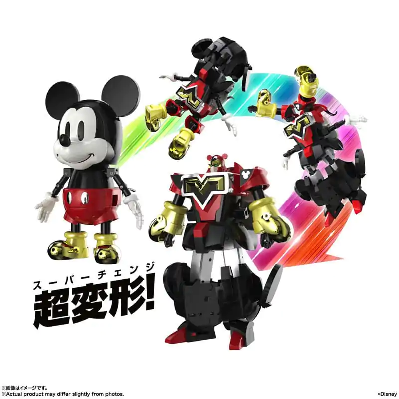 Disney Soul of Chogokin Diecast Actionfigur Super Change Mickey Mouse by Kunio Okawara 13 cm termékfotó