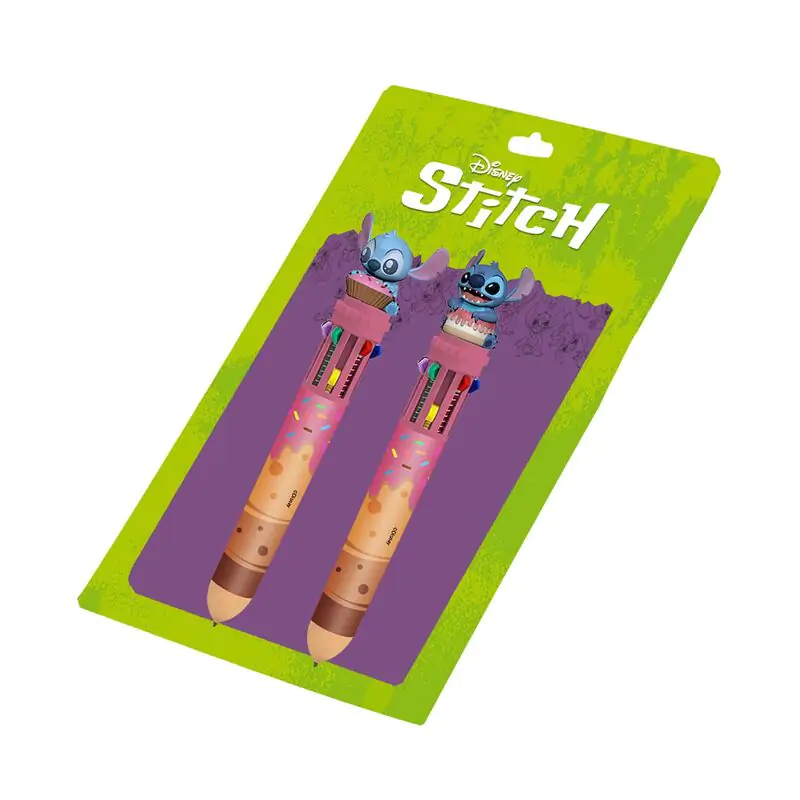 Disney Stitch Packung mit 2 Stiften in 10 Farben termékfotó